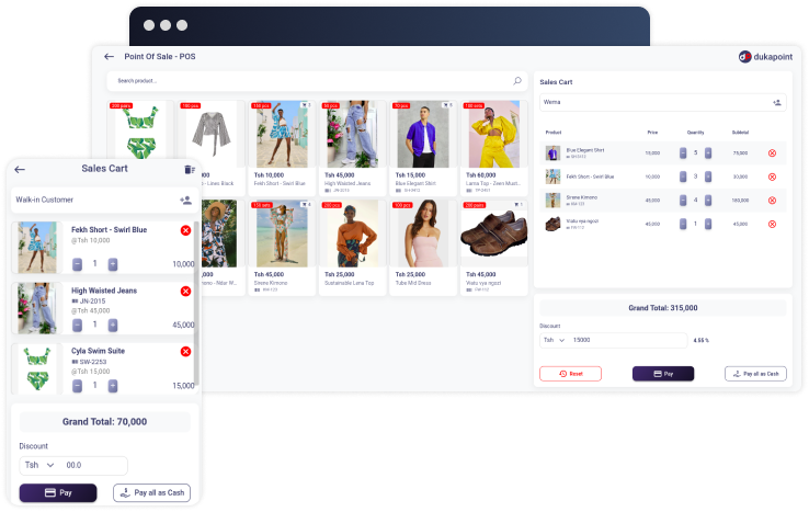 Interactive mobile Point of Sale